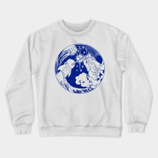 battle of the mythical things Crewneck Sweatshirt